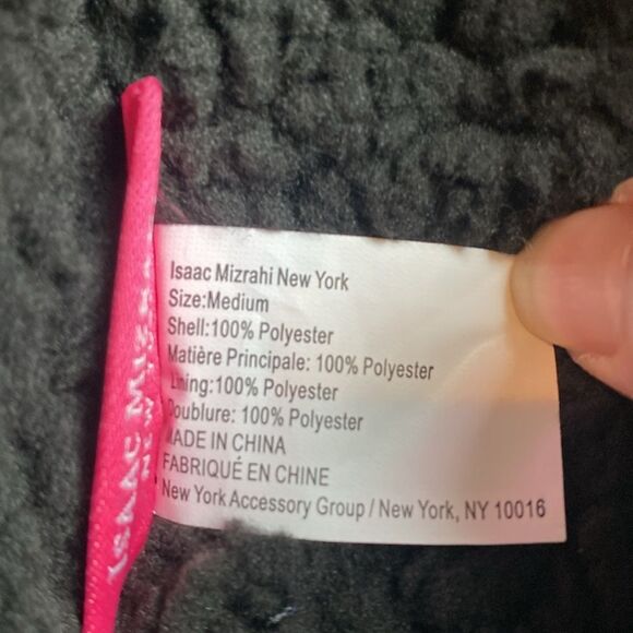 Isaac Mizrahi Leopard Vegan Fur Print Room Slippers Mob Wife Preppy Sz M-L - NWT - Picture 5 of 7